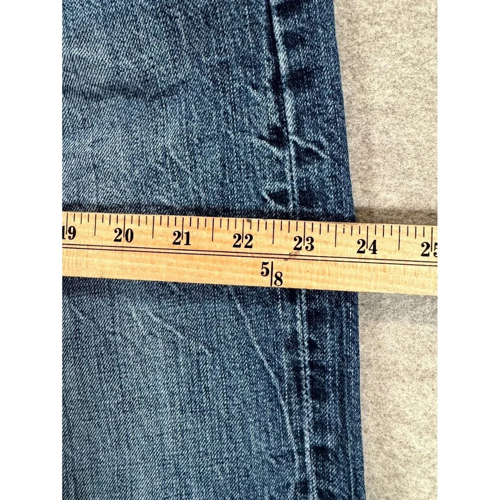 Levi's 501 Jeans Men 38x36 Blue Denim Medium Wash Casual Straight Leg Button Fly